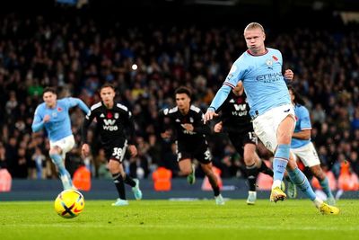 Erling Haaland rescues 10-man Manchester City as last-minute winner downs Fulham