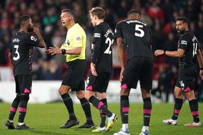 Nottingham Forest 2-2 Brentford: Bees winless in four after last-gasp Mathias Jorgensen own goal and VAR chaos