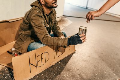 A panhandling study's unsettling finding