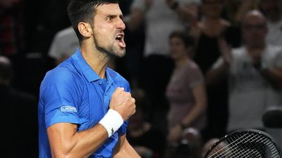 Djokovic edges past Tsitsipas to set up Paris Masters showdown with Rune