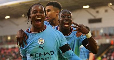'It's tradition' - Man City fans mock Manchester United after U21s run riot on derby day