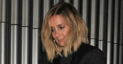 Louise Redknapp looks glamorous in skintight jeans as she celebrates her birthday