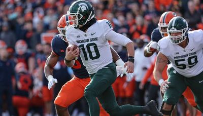 One week after hitting a disgraceful low, Michigan State plays on at Illinois