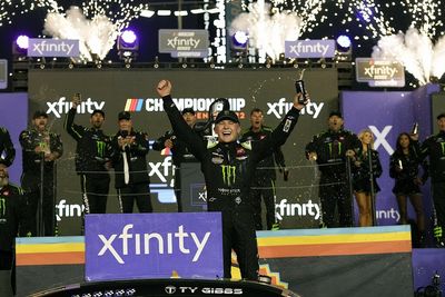 Ty Gibbs wins NASCAR Xfinity title in tense Phoenix finale