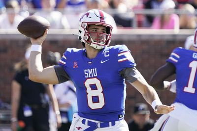 SMU QB Tanner Mordecai throws 7 TD passes … in the first half