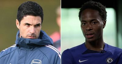 Raheem Sterling's brutal response to Arsenal transfer despite Mikel Arteta relationship