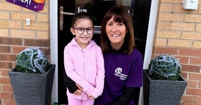 Lanarkshire mum conquers walking challenge in aid of deaf children's charity