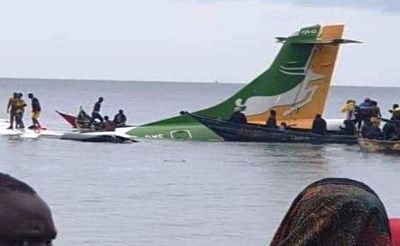 Commercial Plane Crashes In Tanzania's Lake Victoria, Rescue Operations Underway
