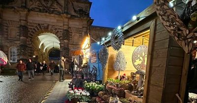 The magical Christmas market in a beautiful setting just an hour from Manchester