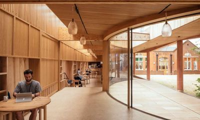 Lea Bridge library pavilion – lending new life organically to a public space