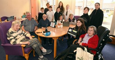 Wishaw primary kids team up with elderly residents for new digital project