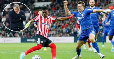 Sunderland's squad limitations exposed by Tony Mowbray's rotations in Cardiff City defeat