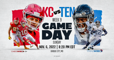 Chiefs vs. Titans Week 9: How to watch, listen and stream online