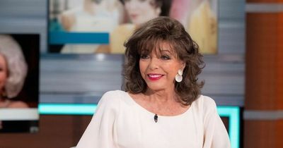 Joan Collins, 89, shows off new look as she ditches iconic hair
