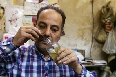 Syrian perfumer needs 'one whiff' to mimic luxury brands