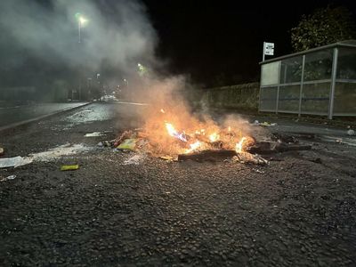 Police officers taken to hospital amid Bonfire Night unrest