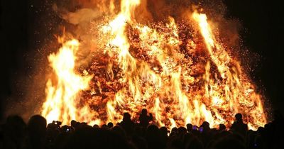 Firefighters attacked by 20 youths with fireworks during illegal bonfire call out in Clydebank