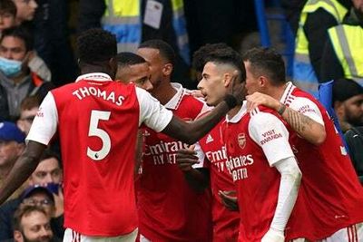 Chelsea 0-1 Arsenal: Gabriel poaches only goal as Gunners win derby to reclaim top spot