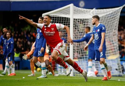 Gabriel goal the difference as Gunners sink Chelsea at Stamford Bridge