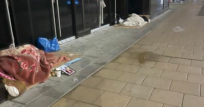 Devastating Edinburgh photos show locals, including youngsters, sleeping on the streets