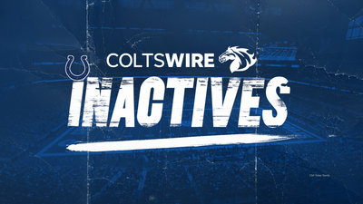 Colts vs. Patriots: Inactive players for Week 9