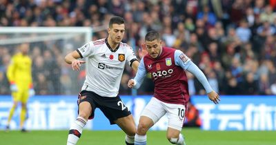 Manchester United suffer Diogo Dalot blow vs Aston Villa ahead of Premier League trip to Fulham