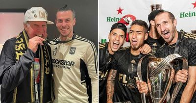 Inside LAFC's star-studded MLS Cup party as Will Ferrell chugs beer with Gareth Bale