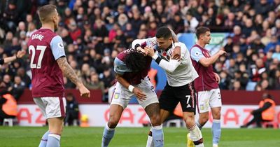 Cristiano Ronaldo and Tyrone Mings pulled apart after heated clash in Man United vs Aston Villa