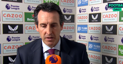 Unai Emery explains why Manchester United lost against Aston Villa with tactical observation