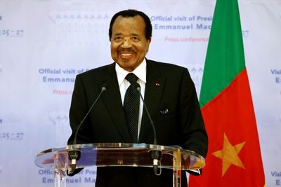 Thousands rally to fete 40 years of Cameroon under Biya