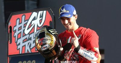 Francesco Bagnaia wins 2022 MotoGP world title to echo Valentino Rossi feat