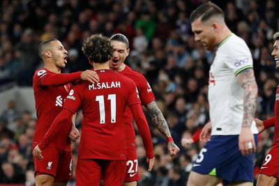 Liverpool withstand Tottenham rally to earn first away win of season