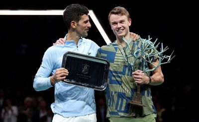 Holger Rune produces comeback win to shock Novak Djokovic and claim Paris Masters title