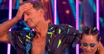 BBC Strictly fans worried as they spotted Tony Adams and Katya Jones 'having words'