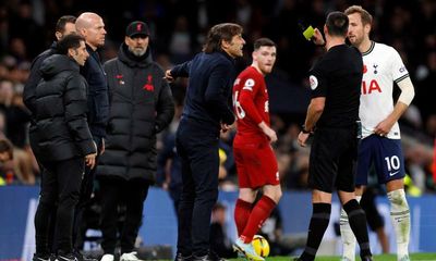 Conte asks Spurs fans for ‘time and patience’ after boos in Liverpool loss