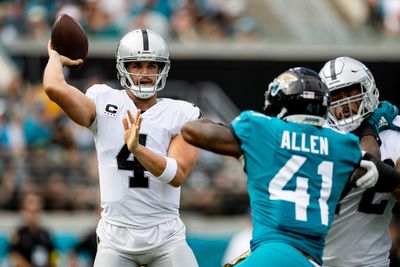 Raiders blow 17-0 lead, lose to Jaguars 27-20