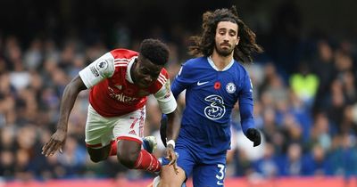 Graham Potter makes major Bukayo Saka claim after 'contentious' moment during Chelsea vs Arsenal