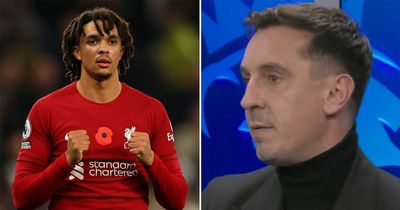 Gary Neville insists Gareth Southgate can't trust Trent Alexander-Arnold for World Cup