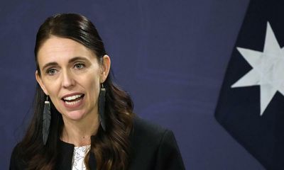 Jacinda Ardern rallies party faithful as Labour faces difficult re-election path