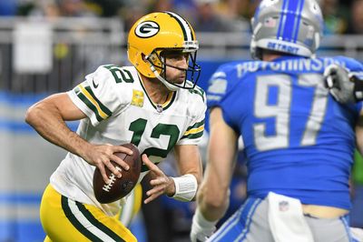 Packers’ season looks gutted after Aaron Rodgers’ three-pick performance against Detroit
