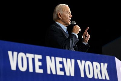 Biden says democracy at stake as Republicans eye 'red wave'