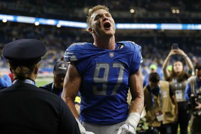 Look: Top photos from the Lions Week 9 win over the Green Bay Packers