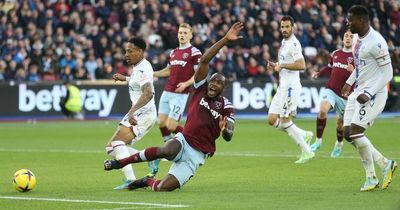 Michail Antonio re-lives Crystal Palace nightmare as West Ham's six-match record ends