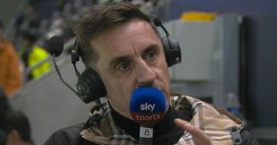 Gary Neville sends blunt advice to Darwin Nunez and tells Liverpool striker what he should be 'constantly' doing