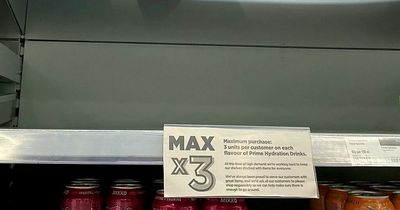 Asda restricts access to KSI and Logan Paul 'Prime' drink due to demand