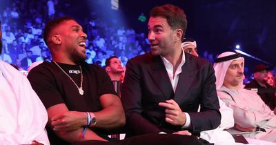 Eddie Hearn told Anthony Joshua to "f*** off" after chat over Andy Ruiz Jr trilogy