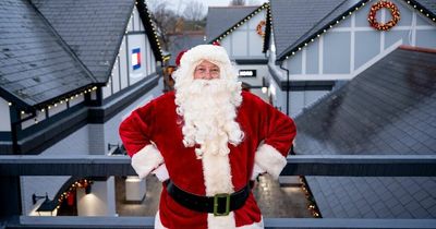 Families can meet Santa on a Ferris Wheel ride at Cheshire Oaks this Christmas