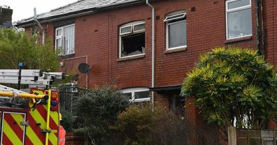 Neighbours evacuated from home after fire breaks out at Oldham home