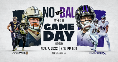 Saints vs. Ravens: Game time, TV schedule, streaming, and more