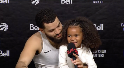 Fred VanVleet’s daughter had the most adorable answer about his excellent game